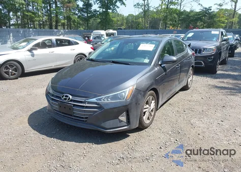 2020 Hyundai Elantra Value Edition from USA, damaged, VIN 5NPD84LF7LH619803